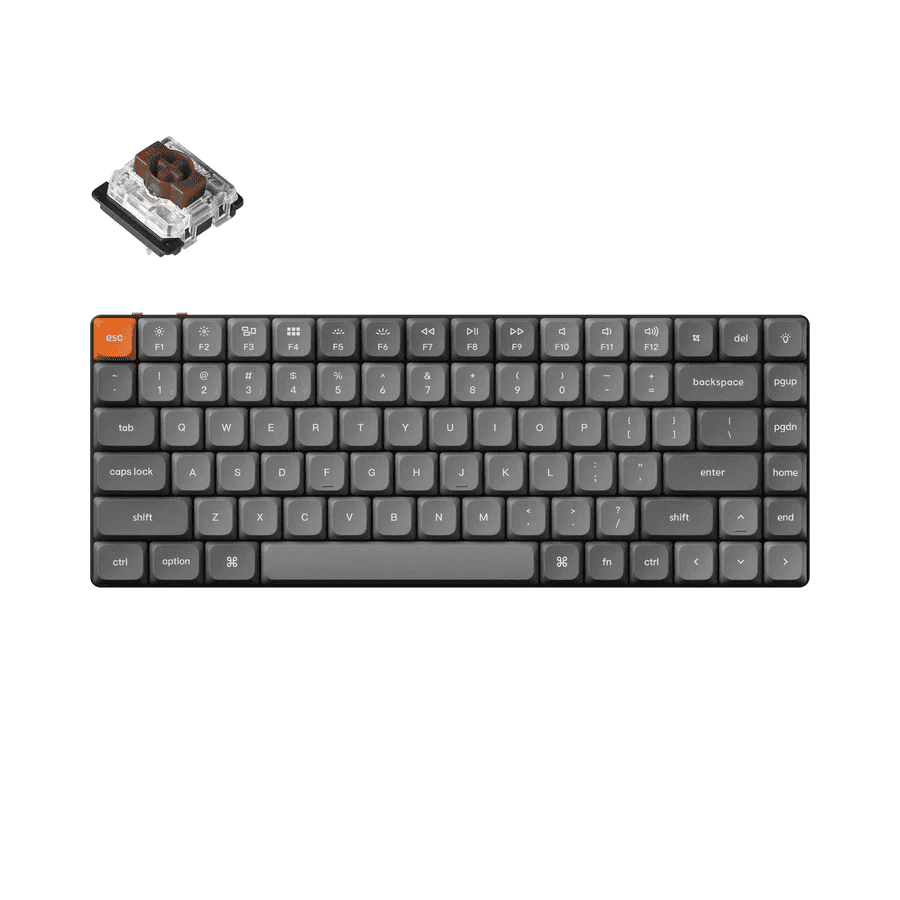 Клавиатура Keychron K3 Max White LED (Gateron Low Profile Brown) (K3M-A3-RU)