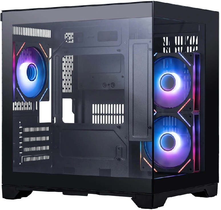Корпус 1stPlayer MV5-TRANSPARENT ARGB (черный) (MV5-TP-BK-2FC7R-1FC7)