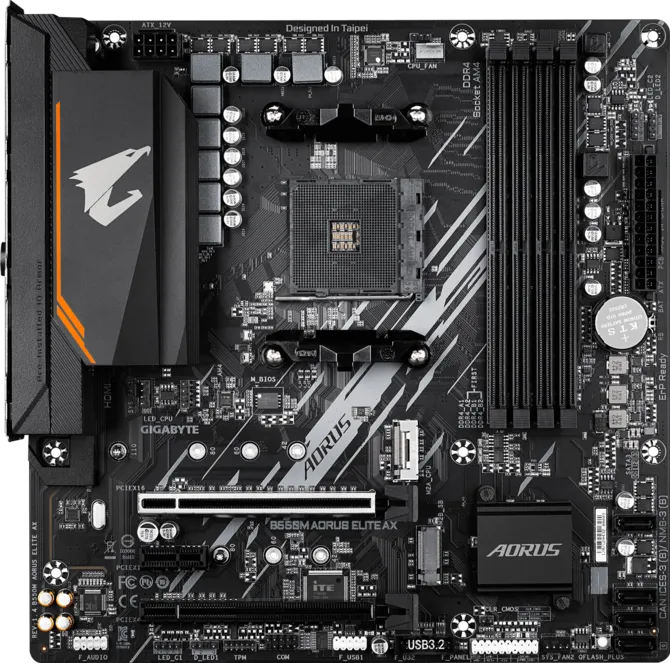 Материнская плата Gigabyte B550M Aorus Elite AX (rev. 1.4)