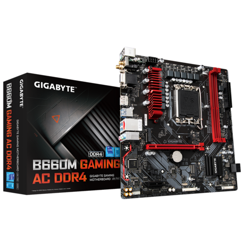 Материнская плата Gigabyte B660M GAMING AC DDR4