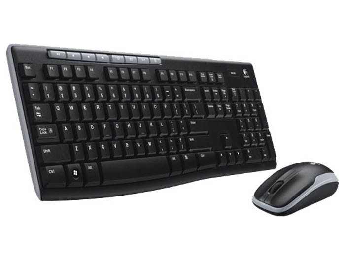 Клавиатура+мышь Logitech MK270 (920-004518) Black