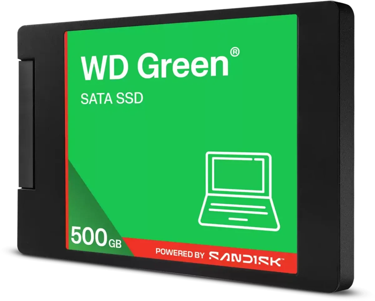 Жесткий диск SSD 500Gb Western Digital Green (WDS500G5G0A)