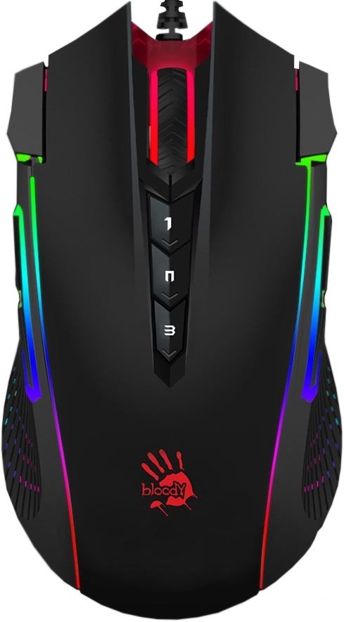 Мышь A4Tech Bloody J90S (черный)