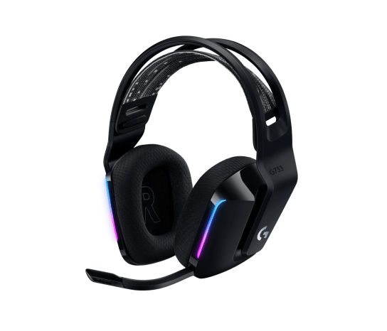 Наушники Logitech G733 Lightspeed Wireless (черный) (981-000867)