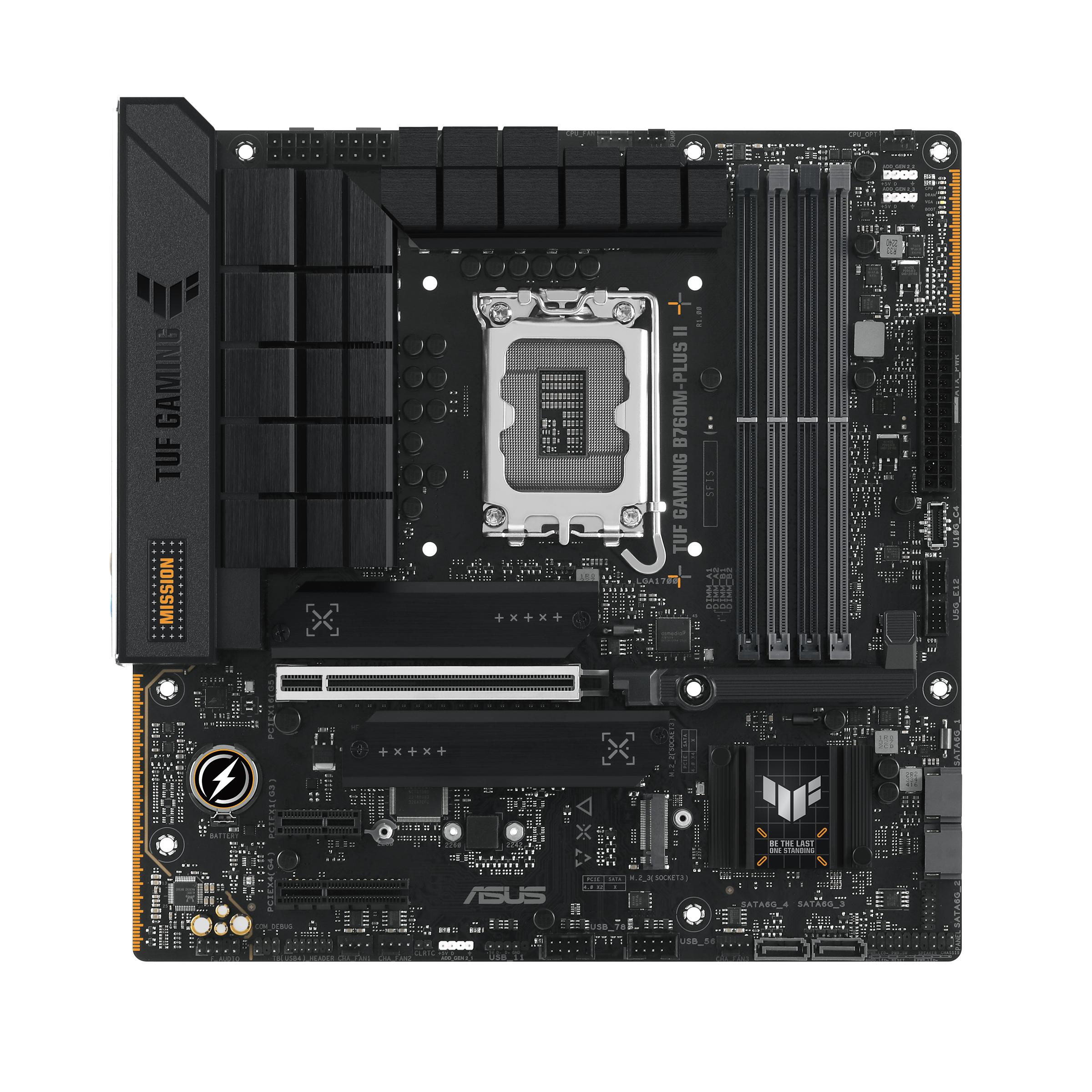 Материнская плата Asus TUF Gaming B760M-Plus II