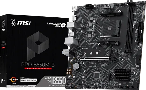 Материнская плата MSI PRO B550M-B