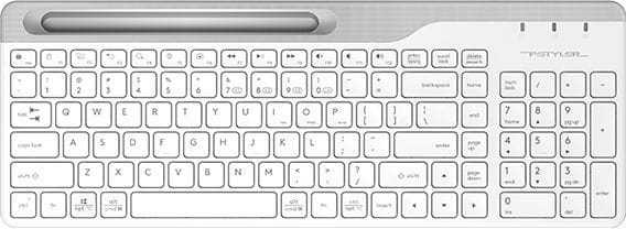 Клавиатура A4Tech Fstyler FBK25 (белый/серый)