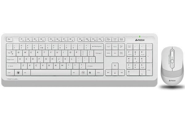 Клавиатура+ мышь A4Tech Fstyler FG1010 (White) USB Wireless Multimedia