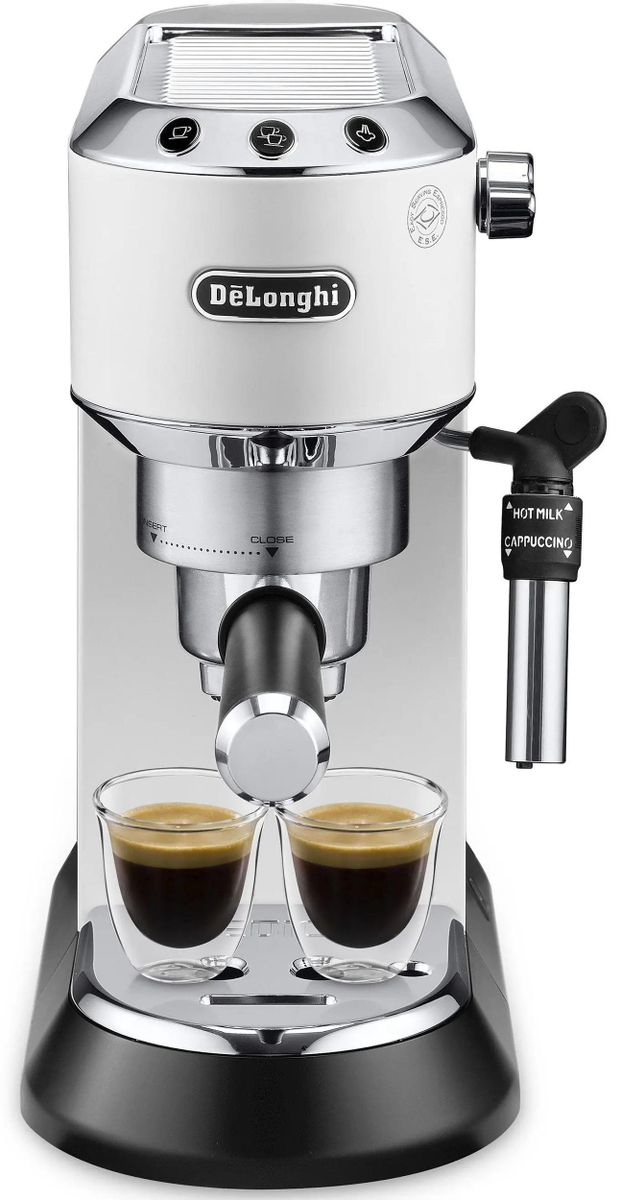 Кофемашина DeLonghi Dedica EC 685.W (белая)