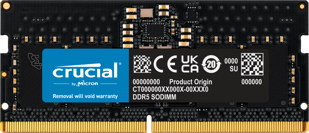 Модуль памяти 8Gb Crucial CT8G48C40S5