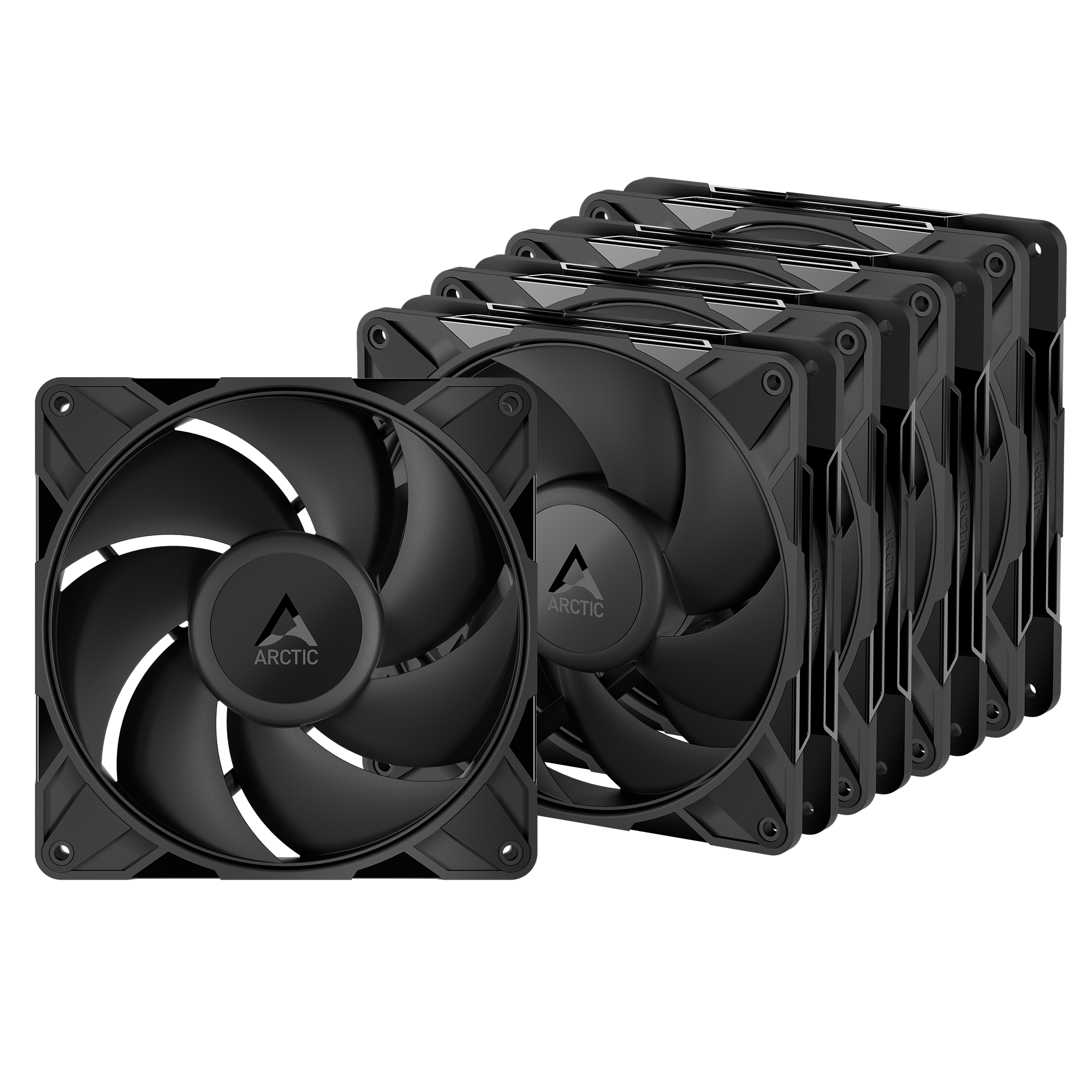 Набор вентиляторов Arctic P14 Pro PST PWM Black 5xPack (ACFAN00319A)