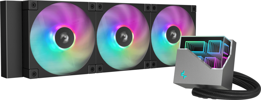 Система жидкостного охлаждения DeepCool LT360 ARGB (R-LT360-BKAMNC-G-1)