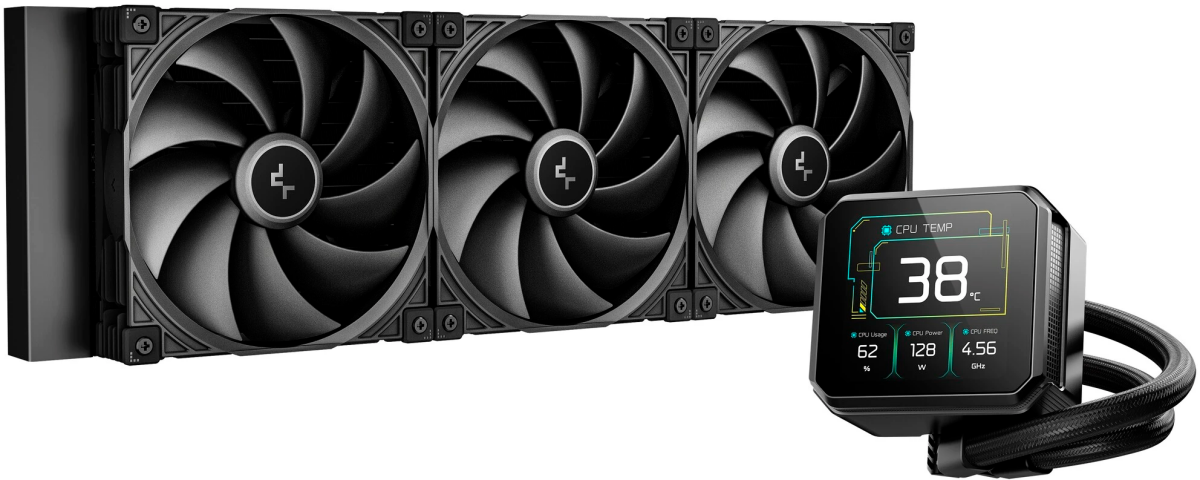 Система жидкостного охлаждения DeepCool Spartacus 420 (R-SPT420-BKDSMP-G-1)