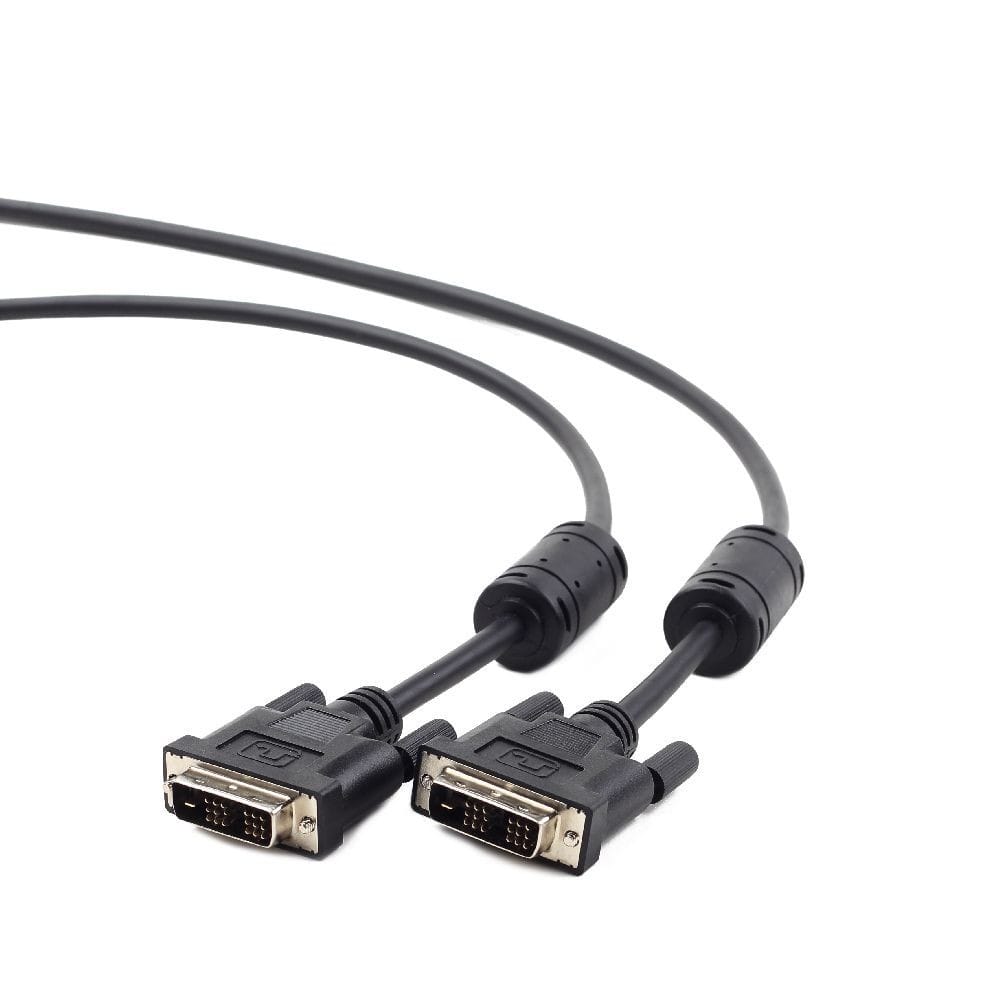 Кабель Cablexpert CC-DVI-BK-6 (DVI-DVI) 1.8м