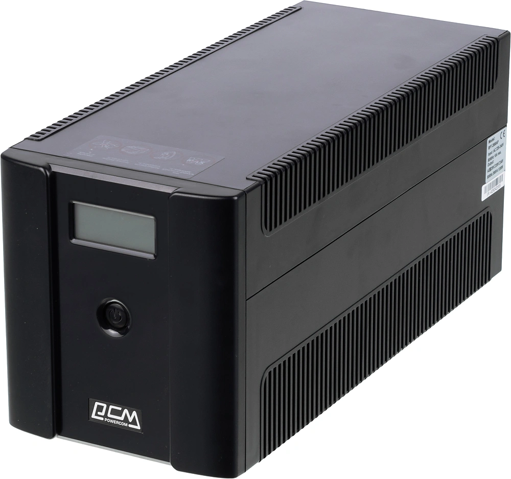 Источник бесперебойного питания 2000VA PowerCom RPT-2000AP LCD