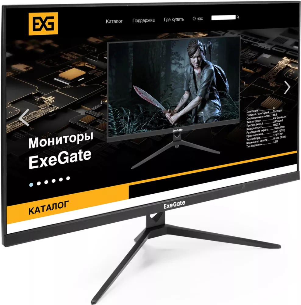 Монитор 27`` ExeGate ProSmart EV2707A (EX294345RUS), фото 1