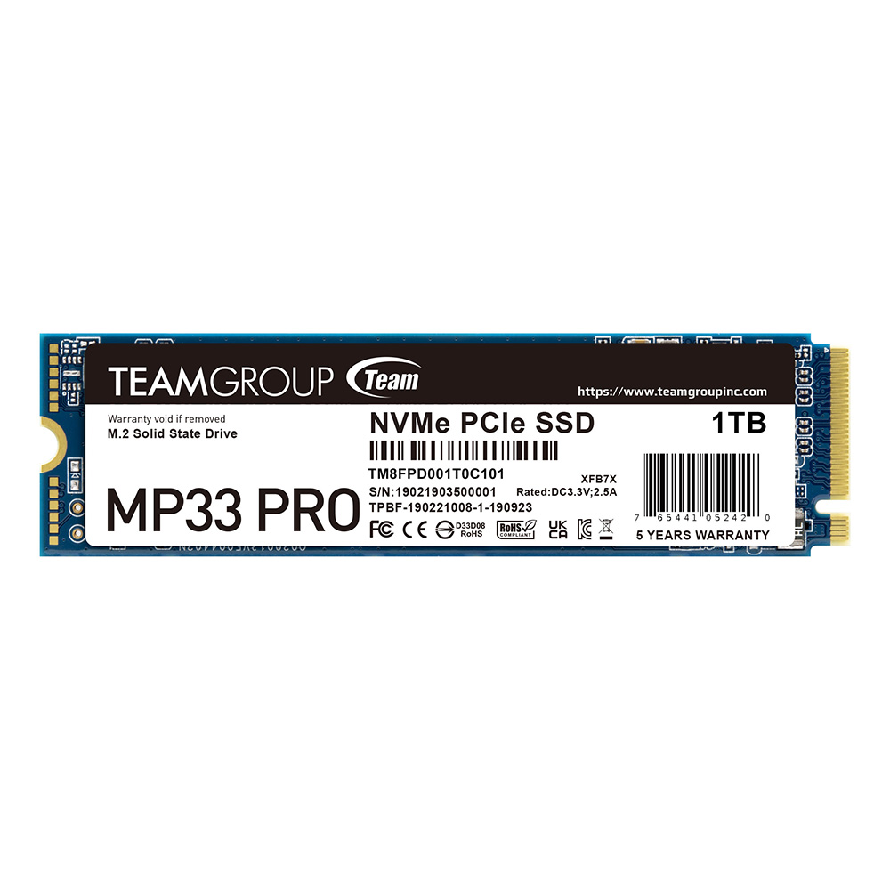 Жесткий диск SSD 1Tb Team MP33 PRO (TM8FPD001T0C101)