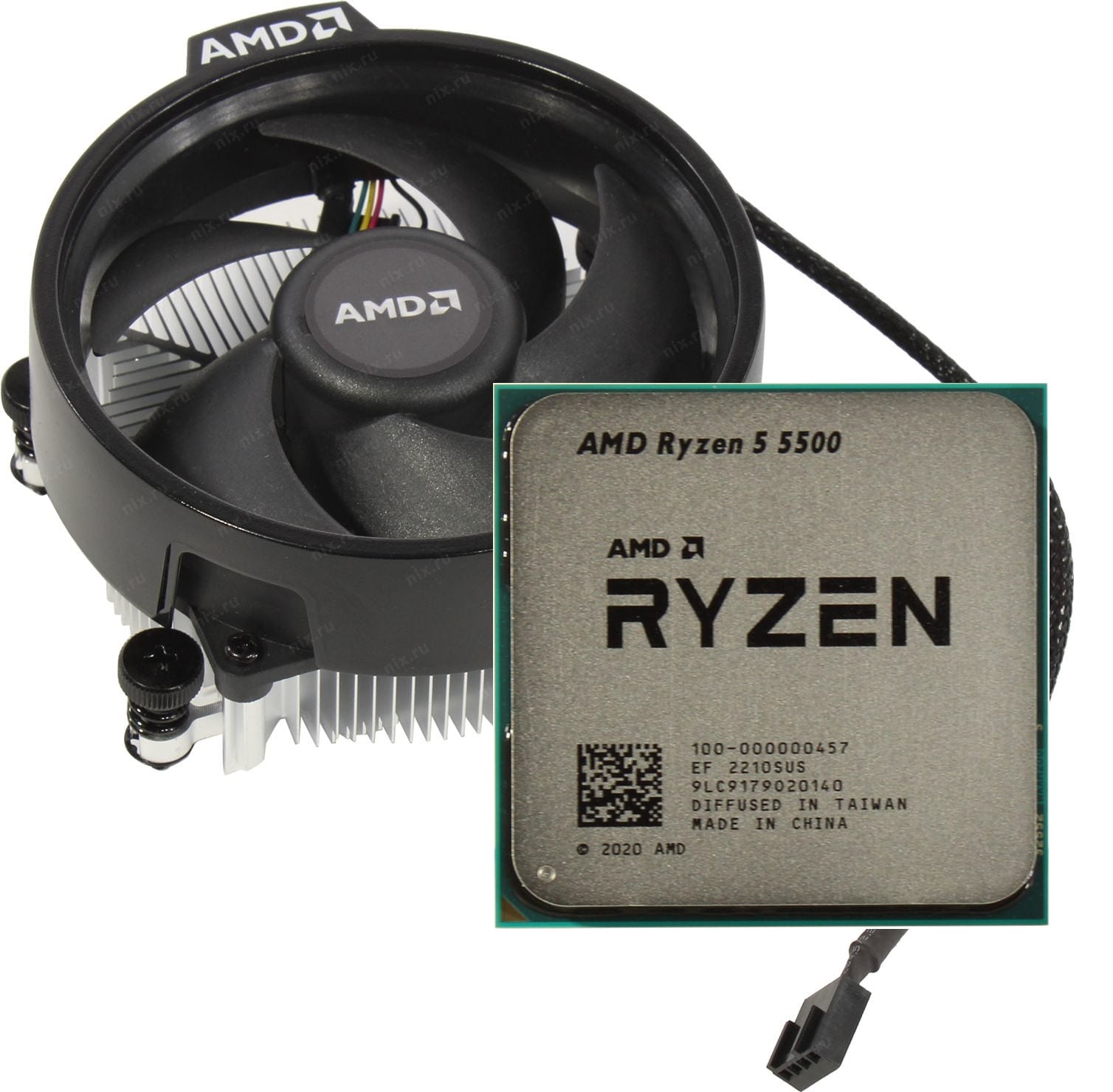 Процессор AMD Ryzen 5 5500 (Multipack) (100-100000457MPK)