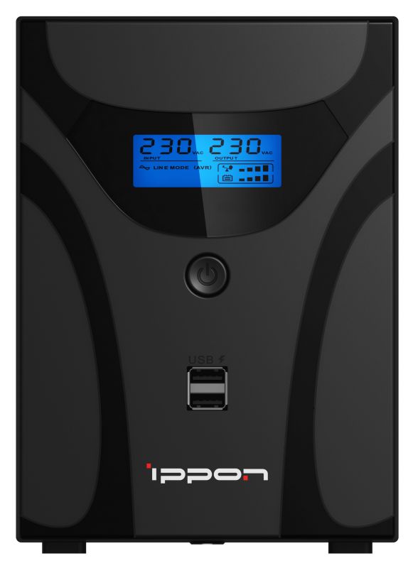 Источник бесперебойного питания 2200VA Ippon Smart Power Pro II Euro 2200