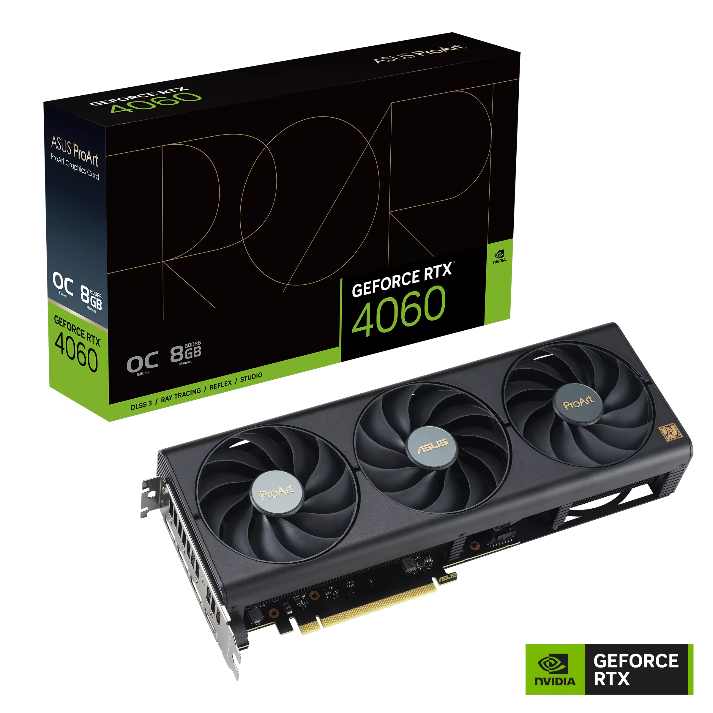 Видеокарта Asus RTX 4060 ProArt OC Edition (PROART-RTX4060-O8G)