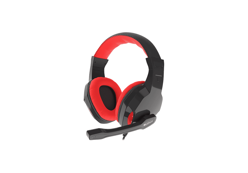Наушники Genesis Argon 100 Red (NSG-1433) GAMING (Накладные, закрытое, 20-20000 Гц, 32 Ом)