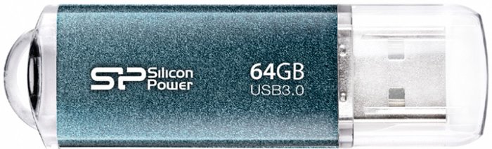 Usb flash disk 64Gb Silicon Power Marvel M01 (SP064GBUF3M01V1B) Blue