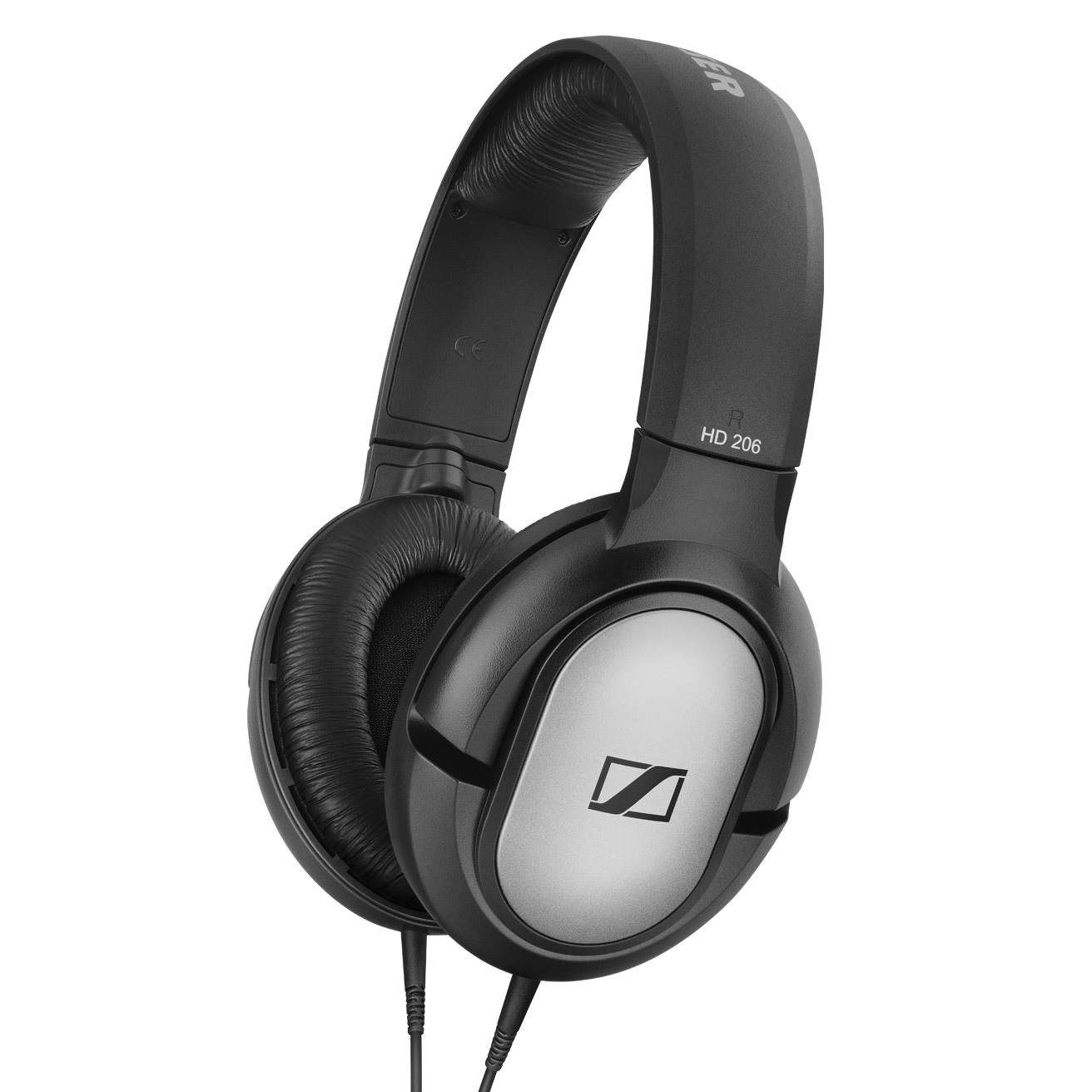 Наушники Sennheiser HD 206 (507364) Black (мониторные, закрытые, 21-18000 Гц, 24 Ом)