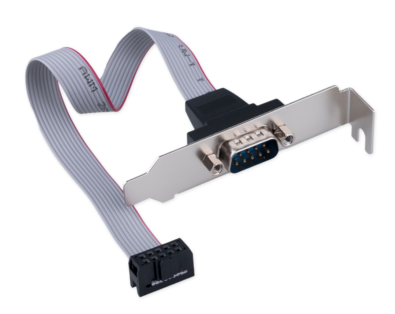 Монтажная планка Cablexpert CCDB9RECEPTACLE-LP COM, низкопрофильная