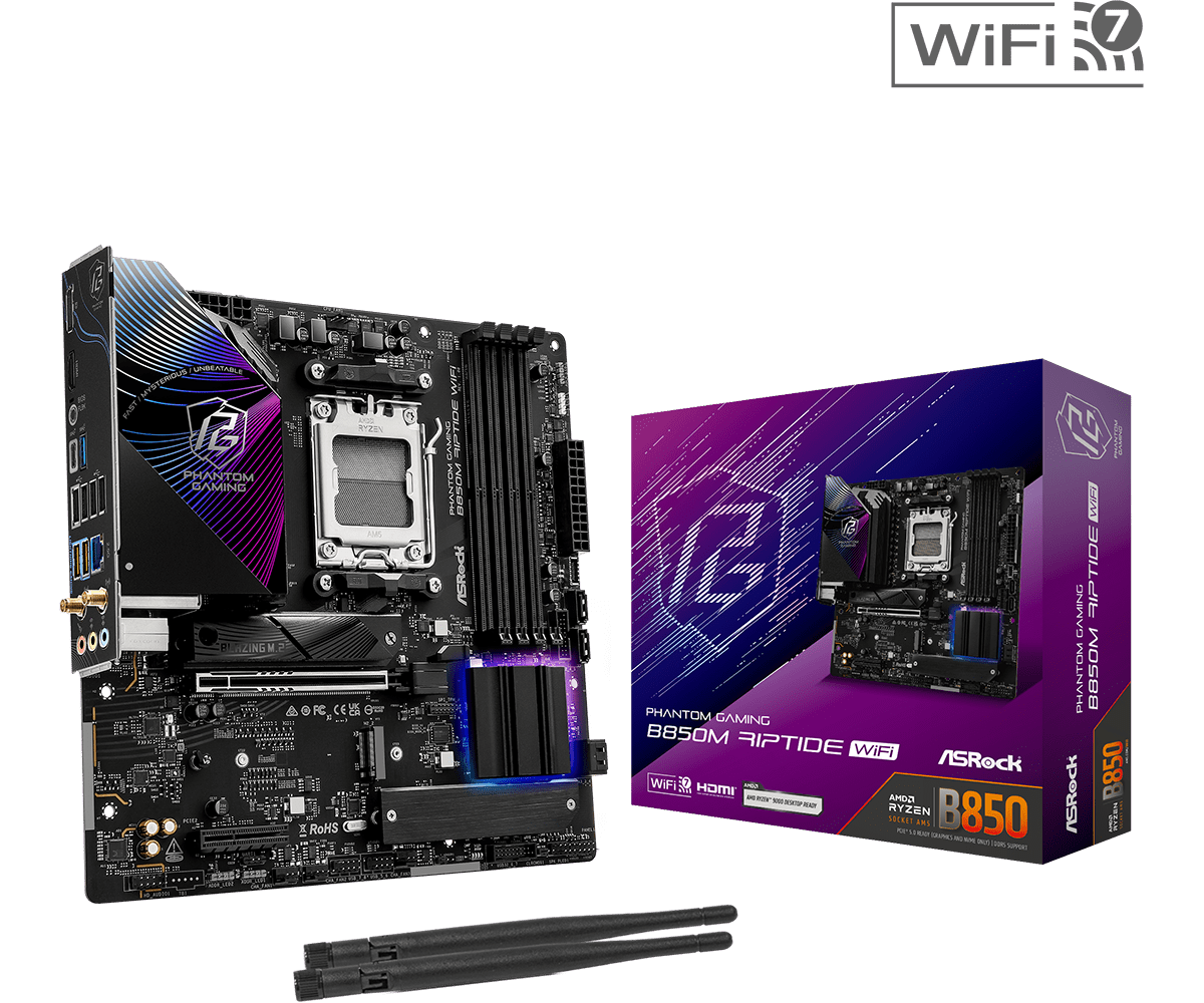 Материнская плата AsRock B850M Riptide WiFi