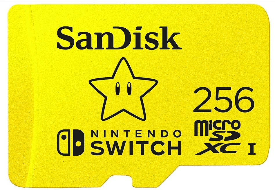 Карта памяти 256Gb Sandisk Nintendo Switch Licensed Card Super Mario Edition (SDSQXAO-256G-GN3ZN)