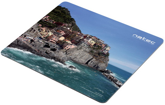 Коврик для мыши Natec Photo Italian Coast (NPF-1404) 220x180mm