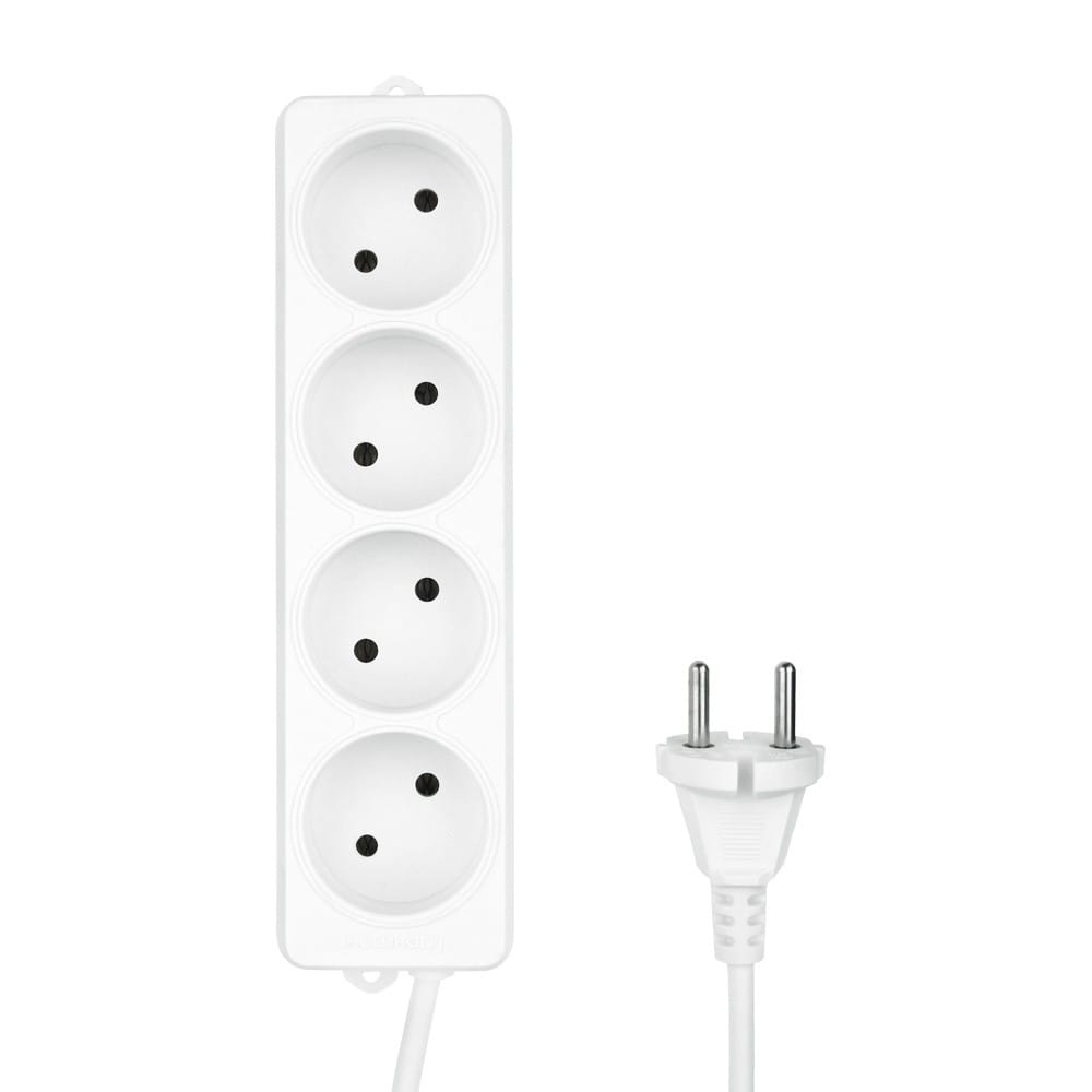 Сетевой фильтр Гарнизон EL-NL4-W-5 5m