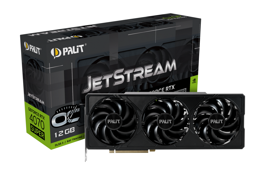 Видеокарта Palit RTX 4070 Super JetStream OC (NED407ST19K9-1043J)