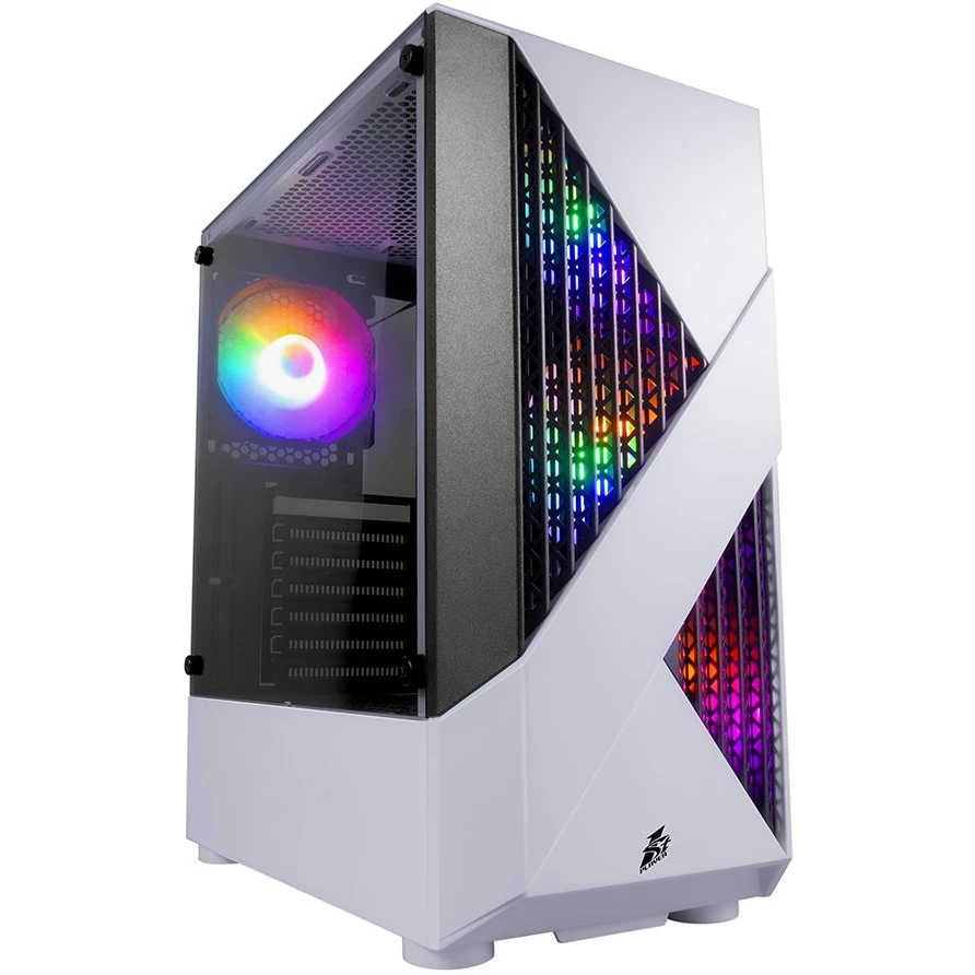 Корпус 1stPlayer Firerose F3-A (белый) (F3-A-WH-4F1)