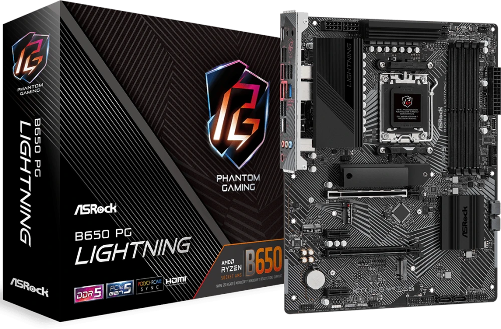 Материнская плата AsRock B650 PG Lightning