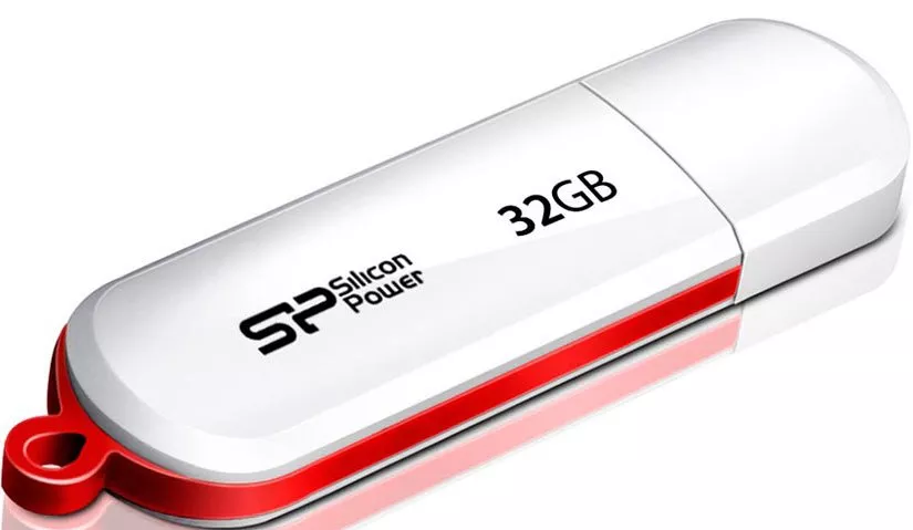 USB flash disk 32Gb Silicon-Power LuxMini 320 UFD (SP032GBUF2320V1W)