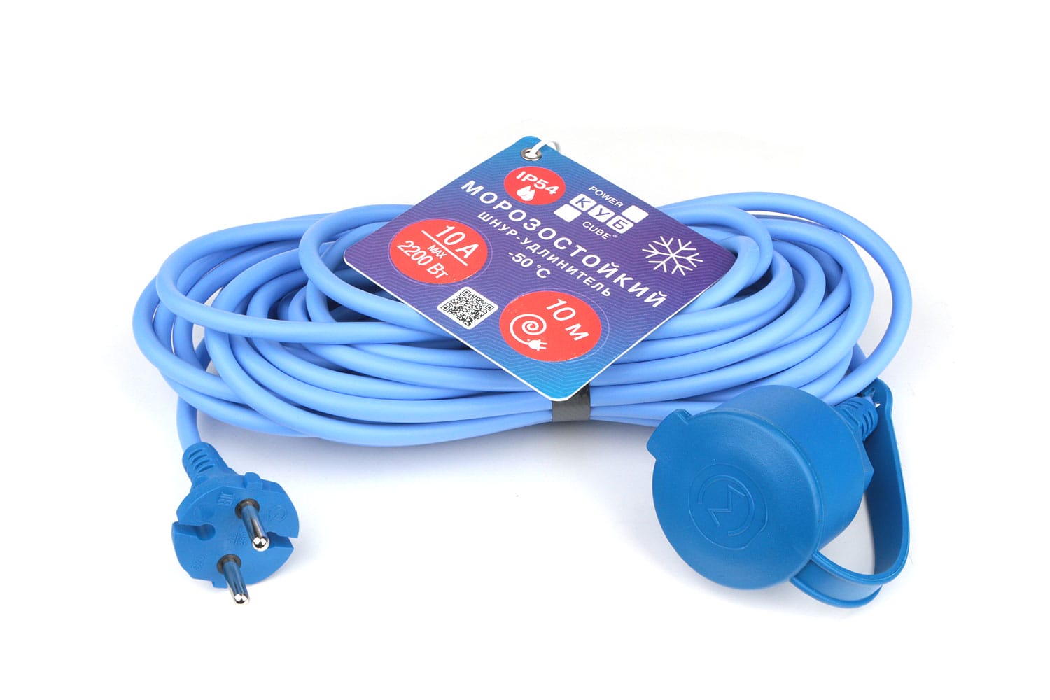 Удлинитель Power Cube PC-1F-R-10(IP)