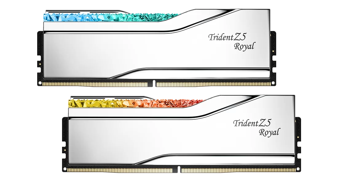 Модуль памяти 64Gb (2*32Gb) G.Skill Trident Z5 Royal (F5-6800J3445G32GX2-TR5S)