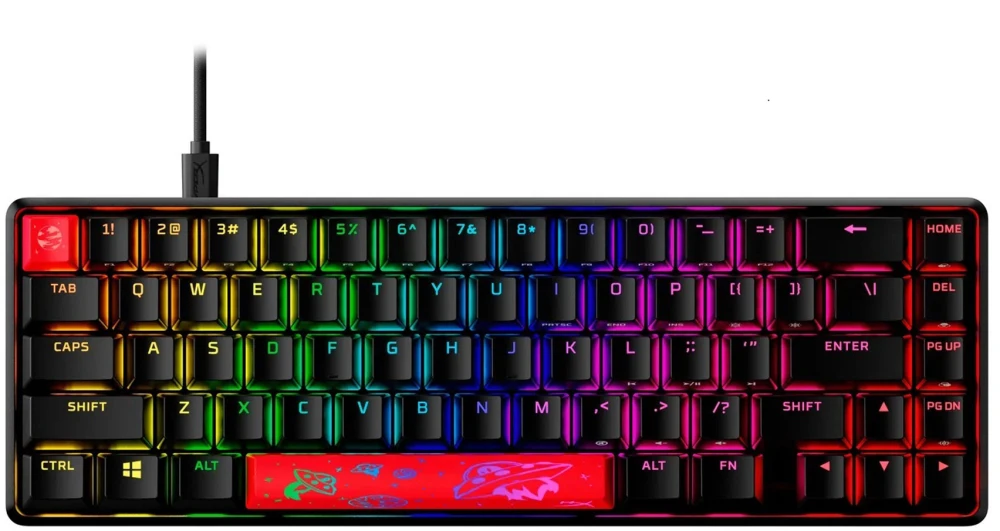 Клавиатура HyperX Alloy Origins 65 (4P5D6AA#ABA)