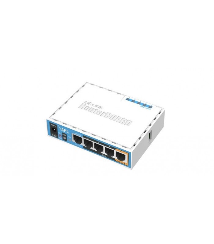 Беспроводной маршрутизатор (Wi-fi роутер) Mikrotik hAP ac lite RB952Ui-5ac2nD (300Mbit/s, 4xLAN, USB)