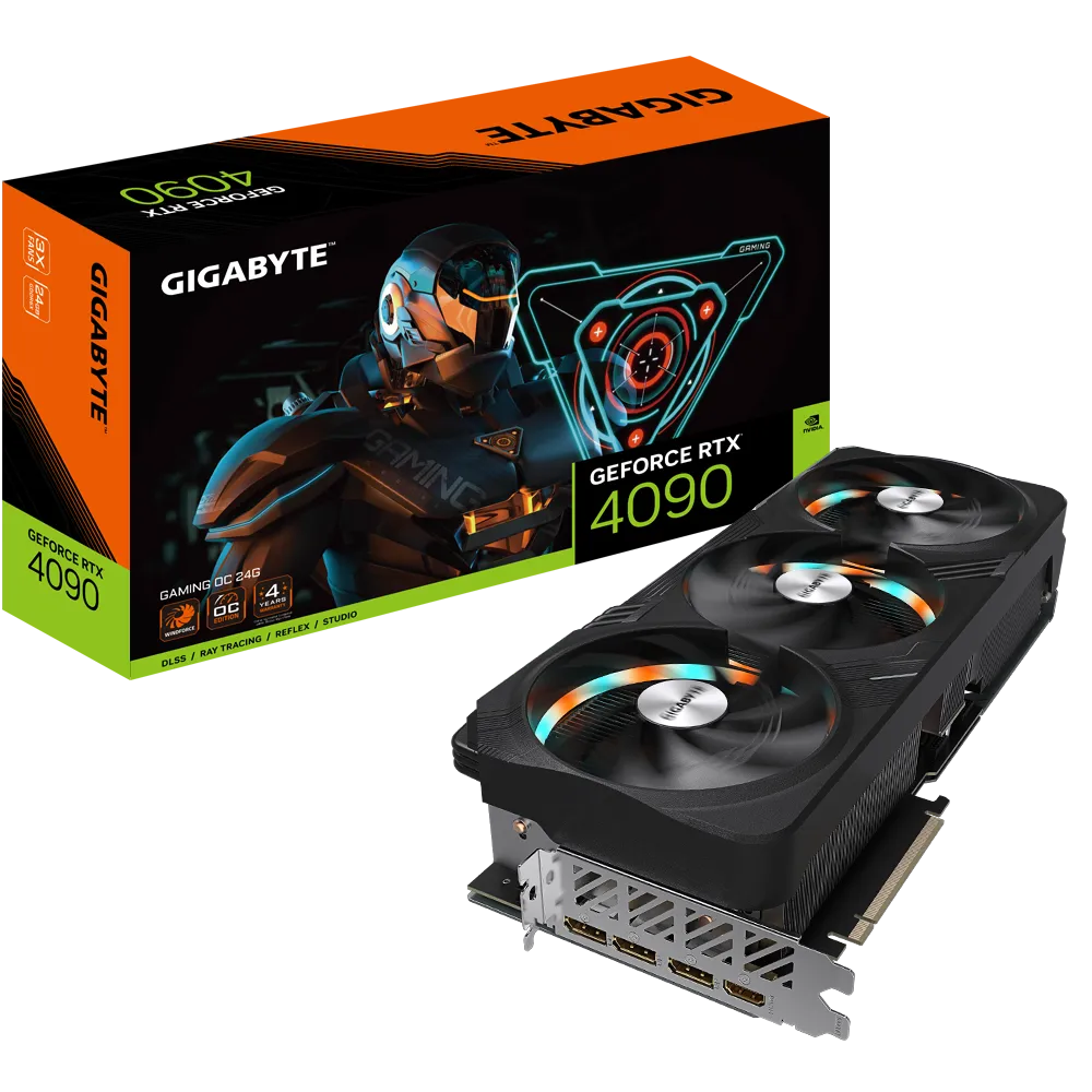 Видеокарта Gigabyte RTX 4090 (GV-N4090GAMING OC-24GD)