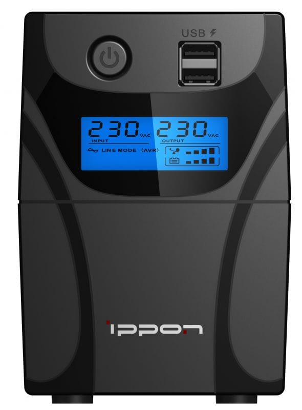 Источник бесперебойного питания 850VA ippon Back Power Pro II 850 Euro