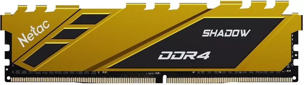 Модуль памяти 8Gb Netac Shadow Yellow (NTSDD4P36SP-08Y)