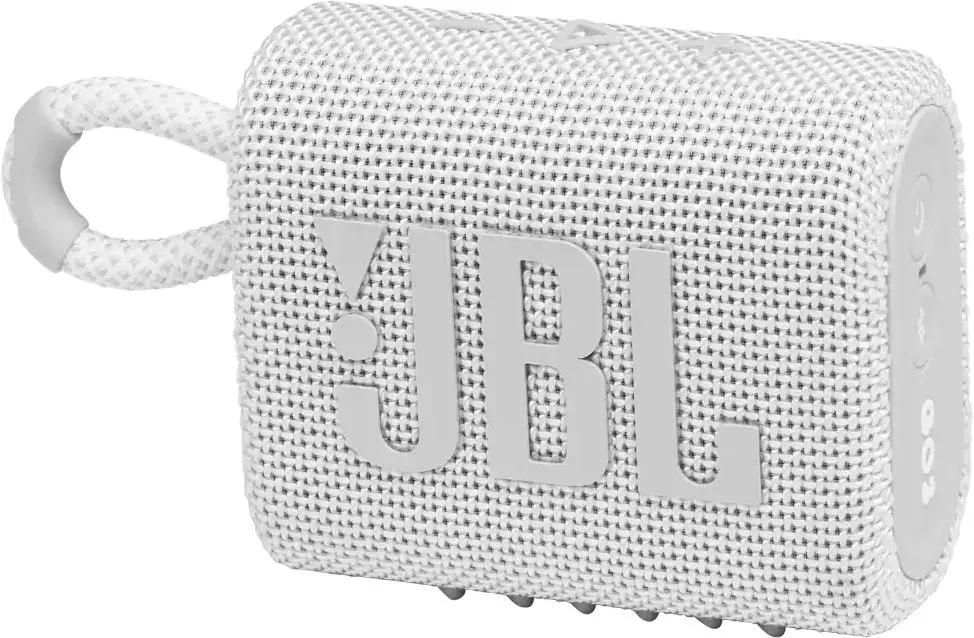 Портативная колонка JBL Go 3 WHITE (JBLGO3WHT)