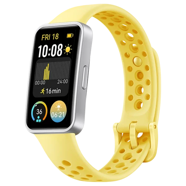 Умный браслет Huawei Band 9 (лимонно-желтый, международная версия) (55020BYJ)