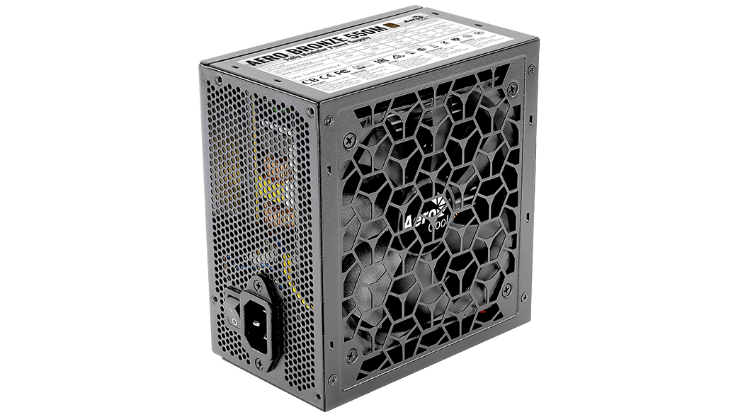 Блок питания 550W Aerocool AERO BRONZE 550M