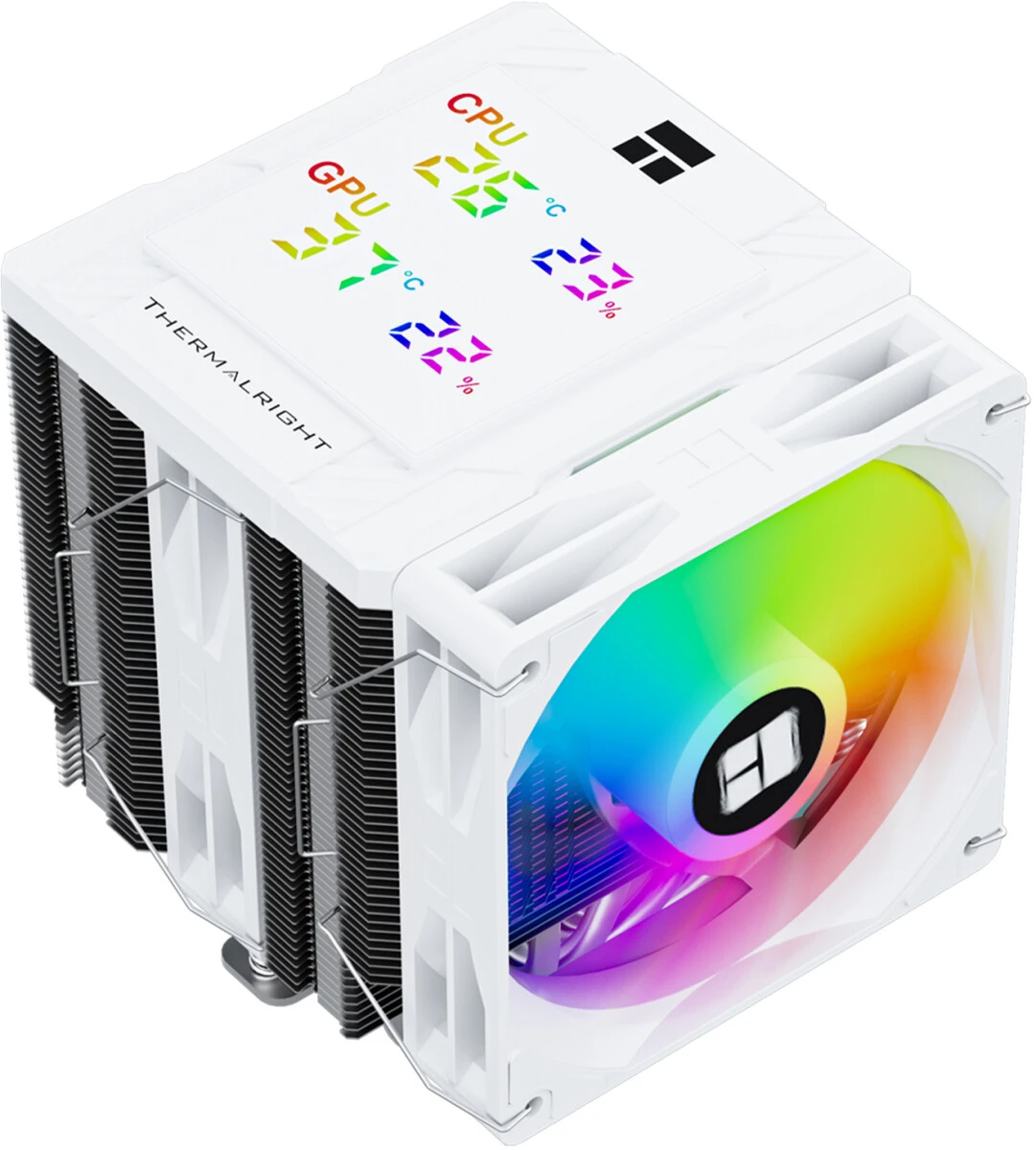 Вентилятор ThermalRight Peerless Assassin 120 Digital ARGB (белый) (PA120-DIGITAL-WH-ARGB)