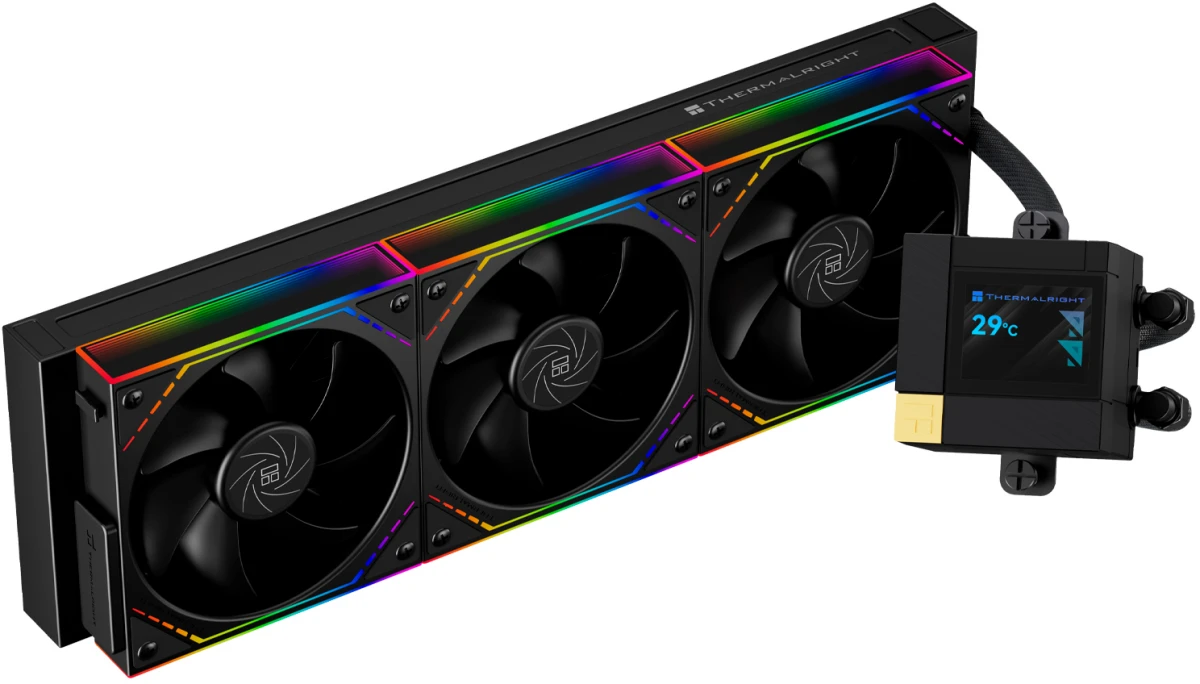 Система жидкостного охлаждения ThermalRight Core Matrix 360 Vision ARGB (черный) (TRCM360VAB)