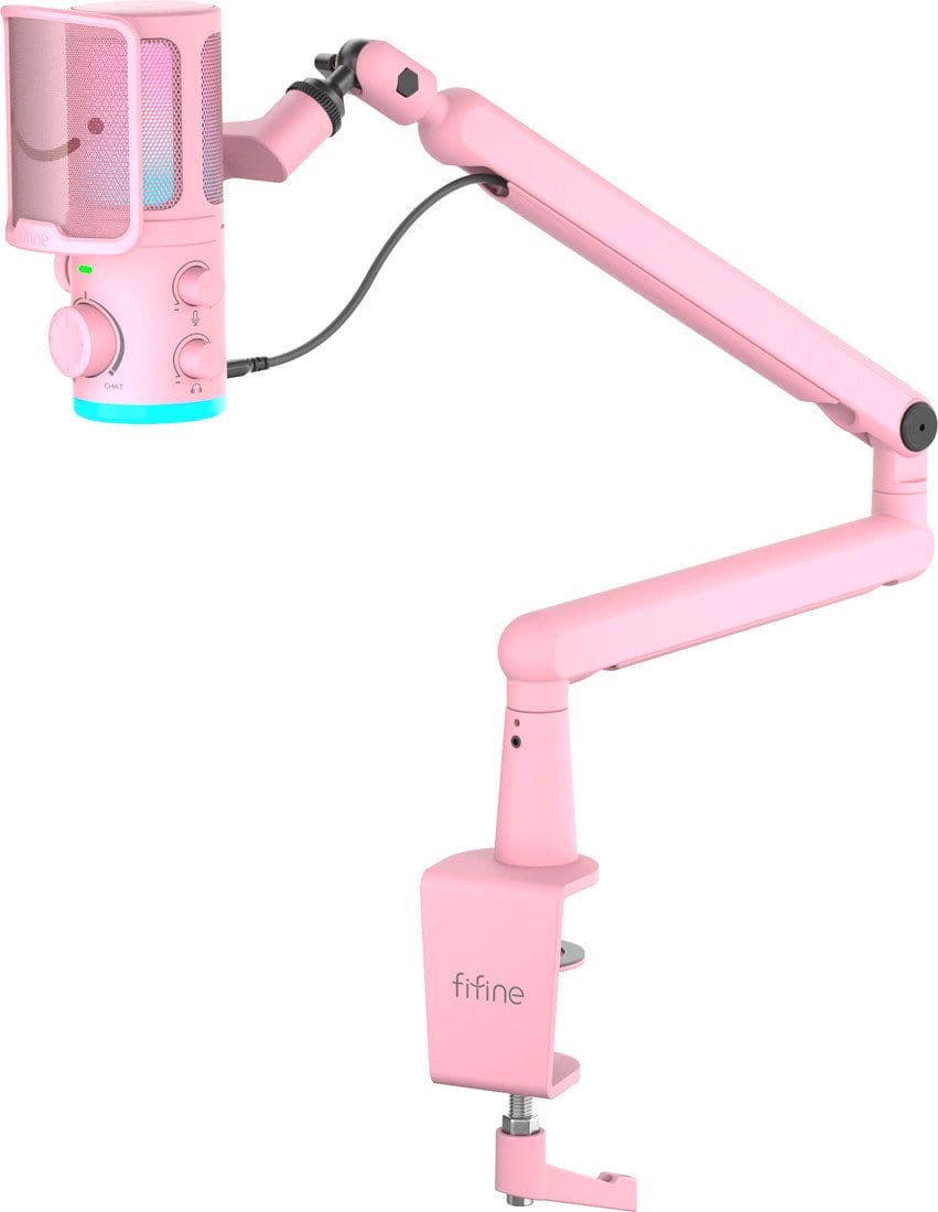 Микрофон FIFINE TAM6 (розовый)
