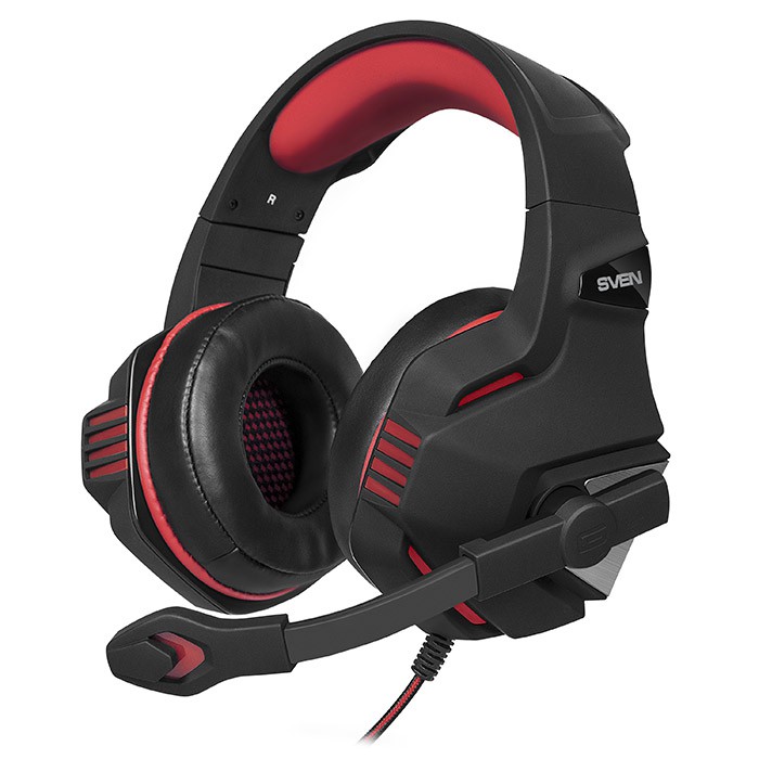 Наушники Sven AP-G890MV Black-Red (мониторные, закрытые, 20-20000Гц, 32 Ом)
